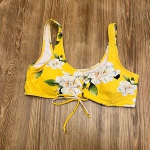 Cupshe Floral Swim Top
